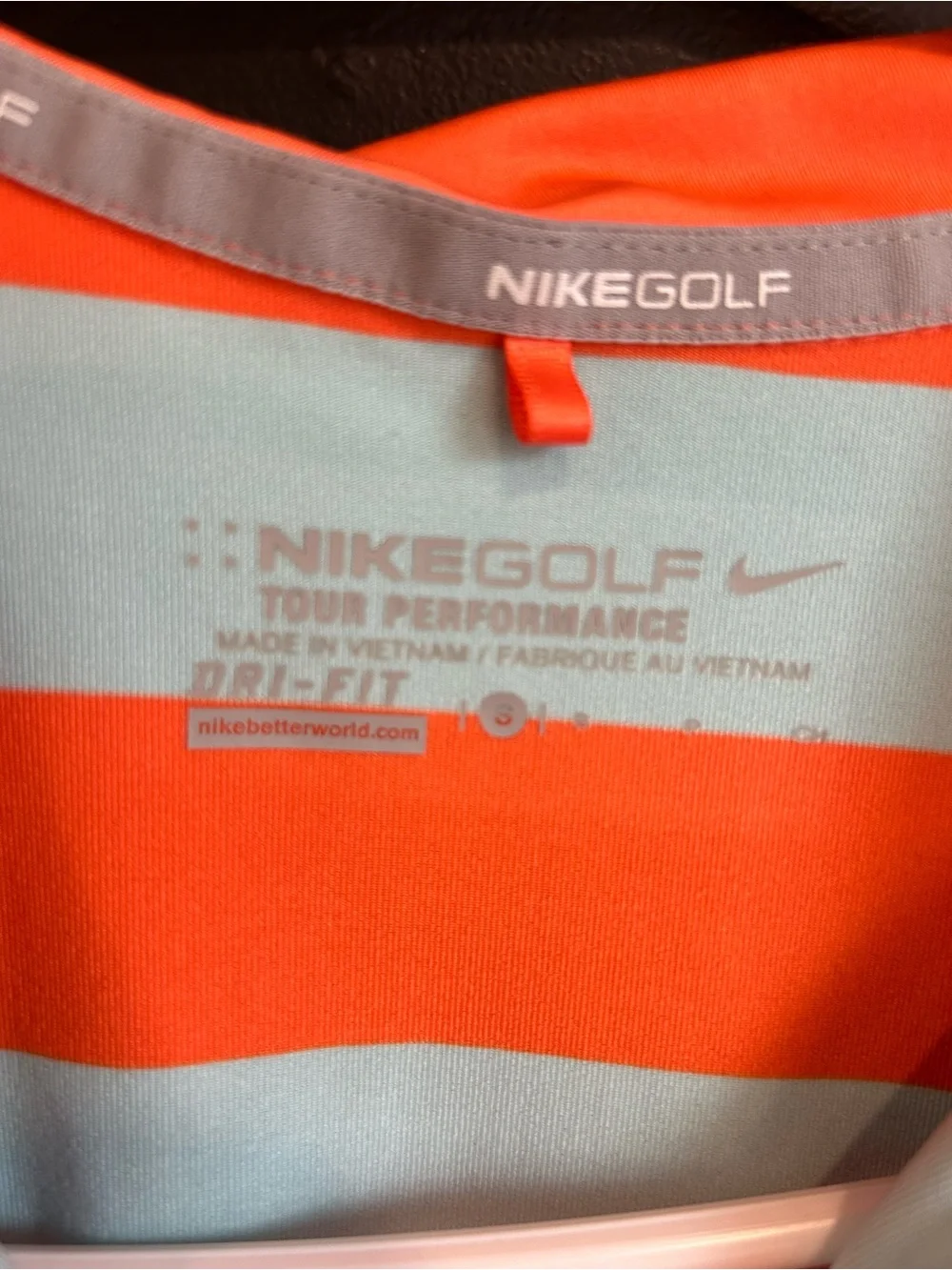 Nike Golf Tour Performance Dri-FIT Polo Shirt Women’s Small Preppy
